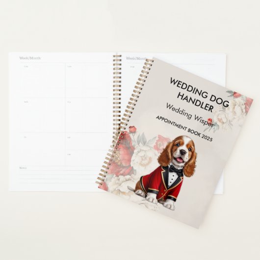 Élégant entraîneur marieur de chien avec un code Q (Devant avec enveloppe)