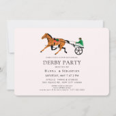 Elegant Equestrian Garden Party Invitation (Devant)