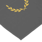 Elegant Equestrian Laurel Table Runner Lange Tafelloper (Hoek)