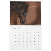 Elegant Equine Calendar Fantasy Horse Art Agenda Kalender (Jan 2026)
