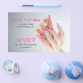 Elegant Esthetician SPA Nail Salon prijslijsten Flyer (Enkel)