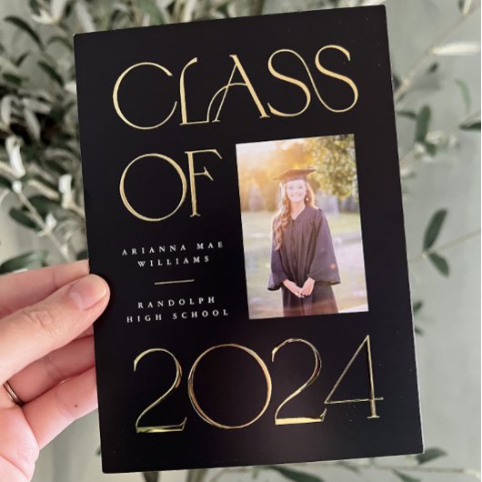 Élégant et classique Faire-part d'huile