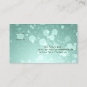 Élégant et élégant livre vert carte de référence (Dos)