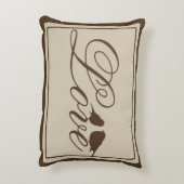 Élégant et mignon Coussin d'accent d'amour (Dos(Vertical))