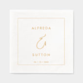 Elégant et moderne Mariage Gold (Recto)