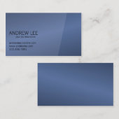 Élégant et professionnel - cartes de visite (Devant / Derrière)