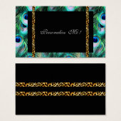 Élégant et tendance moderne fille Peacock & Leopar (Devant & derrière)