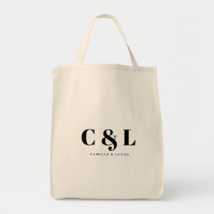 Elégant et tendance sac fourre-tout mariage