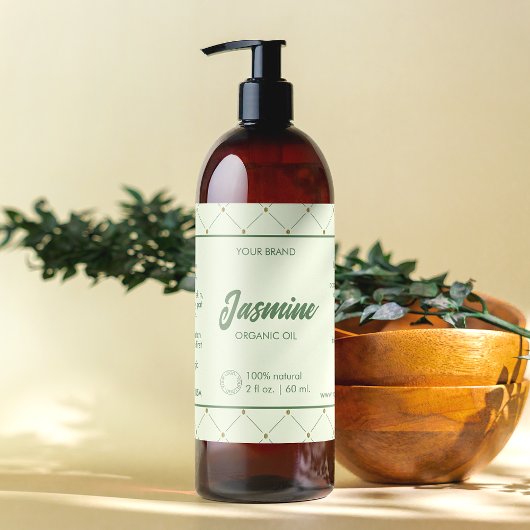 Élégant Étiquette de bouteille cosmétique do-it-yo