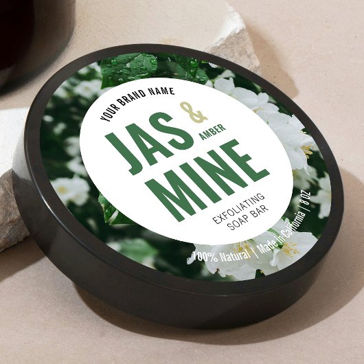 Élégant Étiquette De Lotion De Savon Moderne Scrub