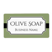 Élégant Étiquette de produits professionnels perso (Devant)