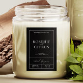 Elégant Étiquette de rectangle 3x2 vertical fondu 