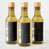 Élégant Étiquette de sirop d'érable maison en or (Bouteilles)