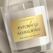 Élégant Étiquette d'emballage de produits pour bou