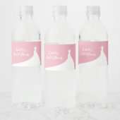 Élégant Étiquette Fête des mariées bouteille d'eau (Bouteilles)