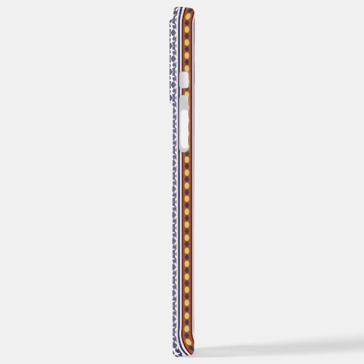 elegant etnisch patroon iPhone hoesje (Linkerkant)