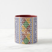 elegant etnisch patroon mok (Midden)