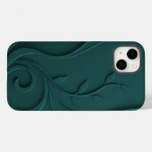 Élégant Étui Abstrait Floral de Luxe Case-Mate (Verso (horizontal))