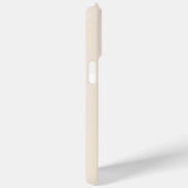 élégant Étui Case-Mate blanc antique avec monogram (Verso / Droite)