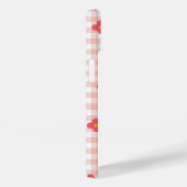 Élégant Étui de Téléphone Floral Rose (Verso / Droite)