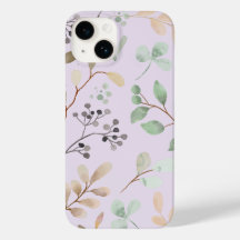Élégant étui floral pour iPhone – Stylé et protect
