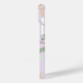 Élégant étui floral pour iPhone – Stylé et protect (Verso / Gauche)