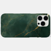 Élégant étui pour iPhone / iPad en marbre bleu (Verso (horizontal))