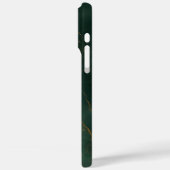 Élégant étui pour iPhone / iPad en marbre bleu (Verso / Gauche)