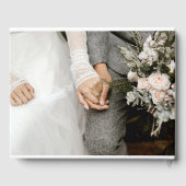 Elégant Eucalyptus Greenery Livre d'hôtes Mariage (Verso)