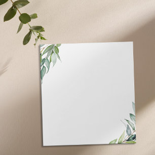 Elegant Eucalyptus Greenery Notitieblok