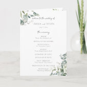 Elegant Eucalyptus Greenery Programma (Voorkant)