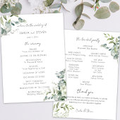 Elegant Eucalyptus Greenery Programma