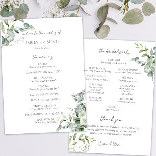 Elegant Eucalyptus Greenery Programma