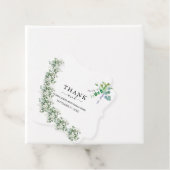 Elegant Eucalyptus Greenery Wedding  Bedankjes Labels (In situ)
