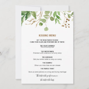 Elegant Eucalyptus Leaf Greenery Kissingmenu