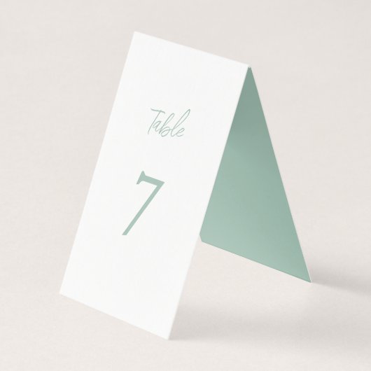 Elégant Eucalyptus Mint Boho Chic (Back)