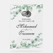 Elégant Eucalyptus Musulman Musulman Arabe (Recto)