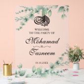 Elégant Eucalyptus Musulman Musulman Arabe (Mariage)