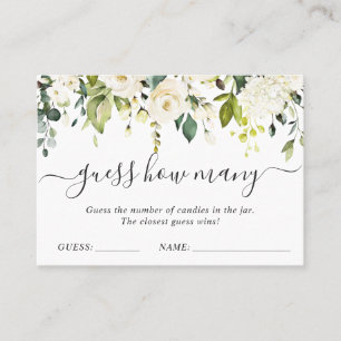 Elegant Eucalyptus raden hoeveel gamekaart Visitekaartje