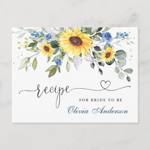 Elegant Eucalyptus Vrijgezellenfeest Recipcard Briefkaart