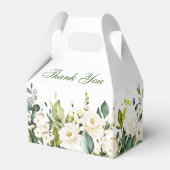 Elegant Eucalyptus Waterverf Greenery Bedankdoosjes (Voorkant Zijde)