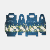 Elegant Eucalyptus Waterverf Greenery Favor Box Bedankdoosjes (Uitgevouwen)