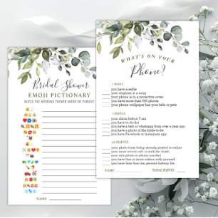 Elegant Eucalyptus Waterverf Vrijgezellenfeest Gam