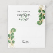 Elegant Eucalyptus Wedding (Buitenkant ongevouwen)