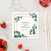 Elegant Eucalyptus Wedding Servet (Insitu)