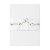 Elegant Eucalyptus Wreath Monogram Weddenschap Uitnodigingen Wikkel (Achterkant Voorbeeld)