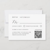 Elegant Eucalyptus Wreath Wedding RSVP (Dos)