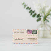 Elegant Europees Visitekaartje (Staand voorkant)