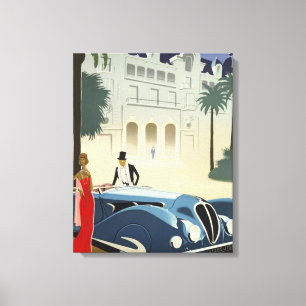 Elegant Evening Canvas Afdruk