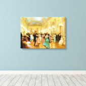 Elegant Evening (Dansen bij de Palace Ball) Canvas Afdruk (Insitu (Houten vloer))